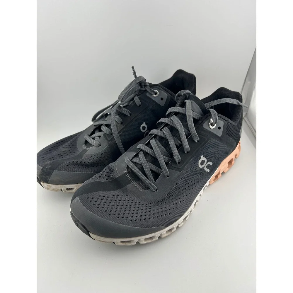On Running Cloud‎ Flow Black Rose Gold Women's Running Shoes W8 EUR 39